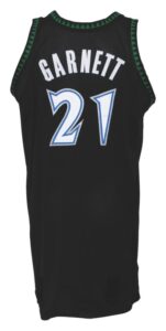 2006-2007 Kevin Garnett Minnesota Timberwolves Game-Used Road Alternate Jersey