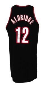 2006-2007 LaMarcus Aldridge Rookie Portland Trailblazers Game-Used Road Jersey 