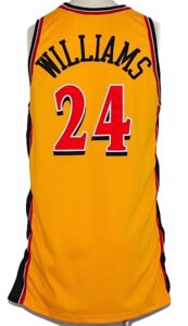 2006-2007 Marvin Williams Atlanta Hawks Game-Used Road Alternate Jersey