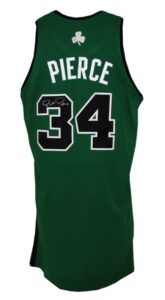 2006-2007 Paul Pierce Boston Celtics Game-Used & Autographed Road Alternate Jersey