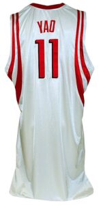 2006-2007 Yao Ming Houston Rockets Game-Used Home Jersey