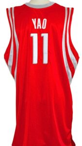 2006-2007 Yao Ming Houston Rockets Game-Used Road Jersey