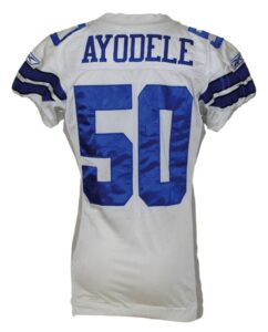 2006 Akin Ayodele Dallas Cowboys Game-Used Home Jersey