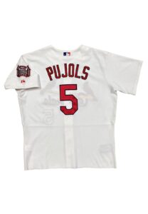 2006 Albert Pujols St. Louis Cardinals Game-Used Home Jersey