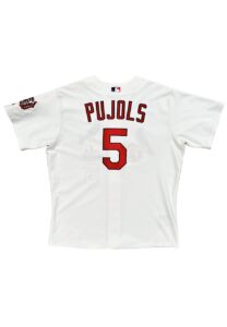 2006 Albert Pujols St. Louis Cardinals Game-Used Home Jersey