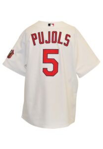 2006 Albert Pujols St. Louis Cardinals Game-Used Home Jersey