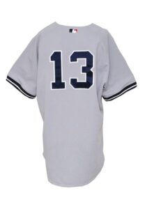 2006 Alex Rodriguez NY Yankees Game-Used Road Jersey