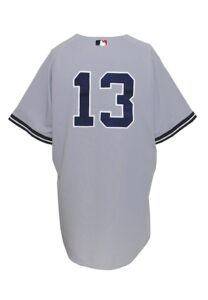 2006 Alex Rodriguez NY Yankees Game-Used Road Jersey