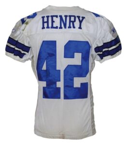 2006 Anthony Henry Dallas Cowboys Game-Used Home Jersey