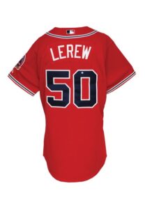 2006 Anthony Lerew Atlanta Braves Team-Issued Jersey