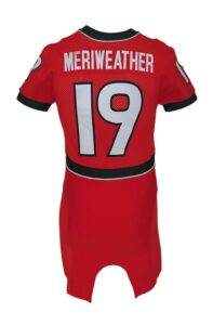 2006 Brandon Meriweather University of Miami Hurricanes Game-Used Home Jersey