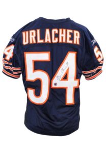 2006 Brian Urlacher Chicago Bears Game-Used & Autographed Home Jersey