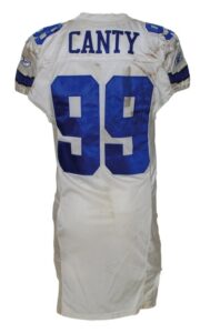 2006 Chris Canty Dallas Cowboys Game-Used Home Jersey