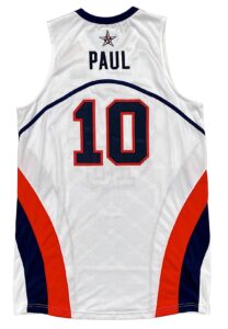 2006 Chris Paul Team USA FIBA World Championships Game-Used Jersey