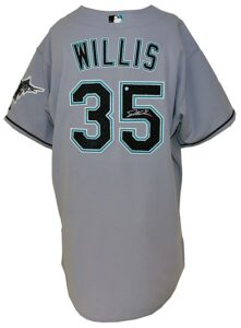 2006 Dontrelle Willis Florida Marlins Game-Used & Autographed Road Jersey