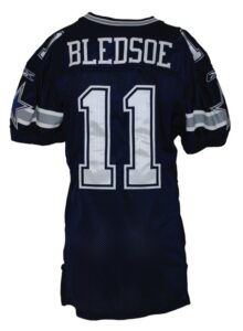 2006 Drew Bledsoe Dallas Cowboys Game-Issued Road Jersey