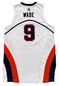 2006 Dwyane Wade Team USA FIBA Championships Game-Used & Signed Jersey