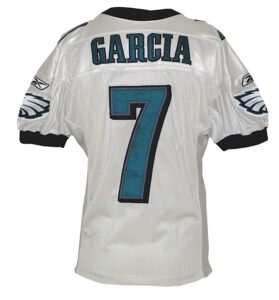 2006 Jeff Garcia Philadelphia Eagles Game-Used Road Playoff Jersey