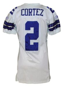 2006 Jose Cortez Dallas Cowboys Game-Used Home Jersey