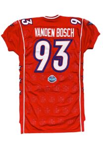 2006 Kyle Vanden Bosch Tennessee Titans Pro Bowl Game-Used Jersey