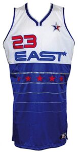 2006 LeBron James All-Star Weekend Worn Uniform with Matching Worn Warm-Ups