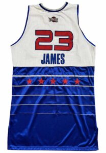 2006 Lebron James Cleveland Cavaliers NBA All-Star Pro Cut Game-Issued Jersey