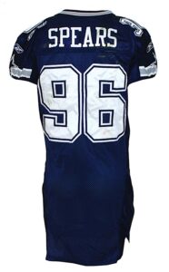 2006 Marcus Spears Dallas Cowboys Game-Used Home Uniform