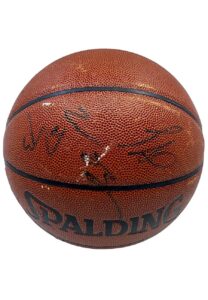 2006 Miami Heat Team-Signed Basketball