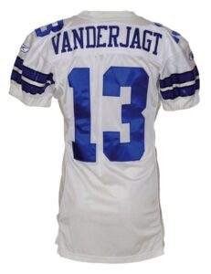 2006 Mike Vanderjagt Dallas Cowboys Game-Used Home Jersey