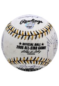 2006 MLB All-Star Game NL Team-Signed Baseball