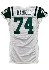 2006 Nick Mangold NY Jets Game-Used Jersey