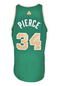 2006 Paul Pierce Boston Celtics Game-Used St. Patrick’s Day Jersey 