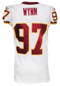 2006 Renaldo Wynn Washington Redskins Game-Used Road Jersey