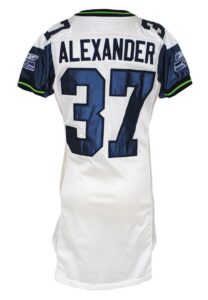 2006 Shaun Alexander Seattle Seahawks Game-Used Road Jersey