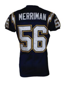 2006 Shawne Merriman San Diego Chargers Game-Used Home Jersey