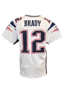 2006 Tom Brady New England Patriots Game-Used Home Jersey