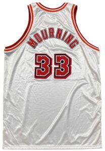 2007-08 Alonzo Mourning Miami Heat Game-Used Hardwood Classics Jersey