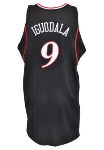 2007-08 Andre Iguodala Philadelphia 76ers Game-Used Road Jersey