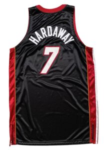 2007-08 Anfernee Hardaway Miami Heat Game-Used Jersey