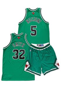 2007-08 Chicago Bulls St. Patricks Day Game-Used & Signed Jerseys & Shorts