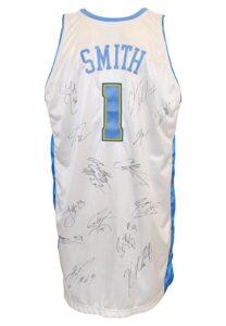 2007-08 J. R. Smith Denver Nuggets Game-Used & Team-Signed Home Jersey