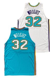 2007-08 Julian Wright New Orleans Hornets Game-Used Jerseys