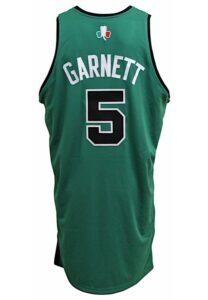 2007-08 Kevin Garnett Boston Celtics Game Issued “NBA Europe” Jersey