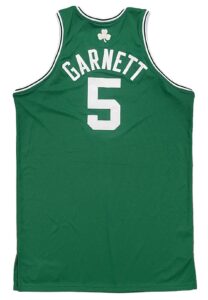 2007-08 Kevin Garnett Boston Celtics Game-Used Jersey