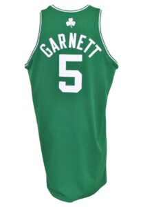 2007-08 Kevin Garnett Boston Celtics Game-Used Road Jersey