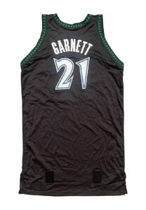 2007-08 Kevin Garnett Minnesota Timberwolves Game-Issued Jersey