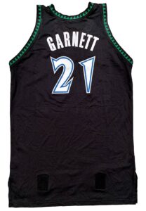 2007-08 Kevin Garnett Minnesota Timberwolves Game-Issued Jersey