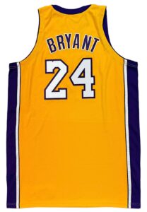 2007-08 Kobe Bryant LA Lakers Team-Issued Jersey