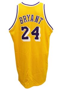 2007-08 Kobe Bryant Los Angeles Lakers Game-Used & Autographed TBTC Uniform