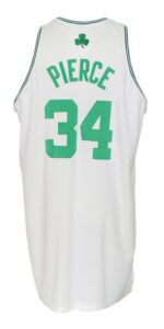 2007-08 Paul Pierce Boston Celtics Game-Used Home Jersey